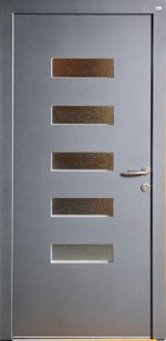 Ulazna vrata drvo aluminij 68 5 stakla
